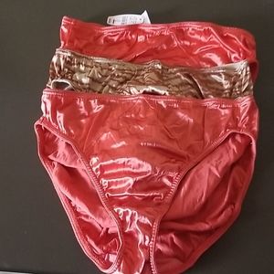 3 Victoria's Secret Satin bikini XL